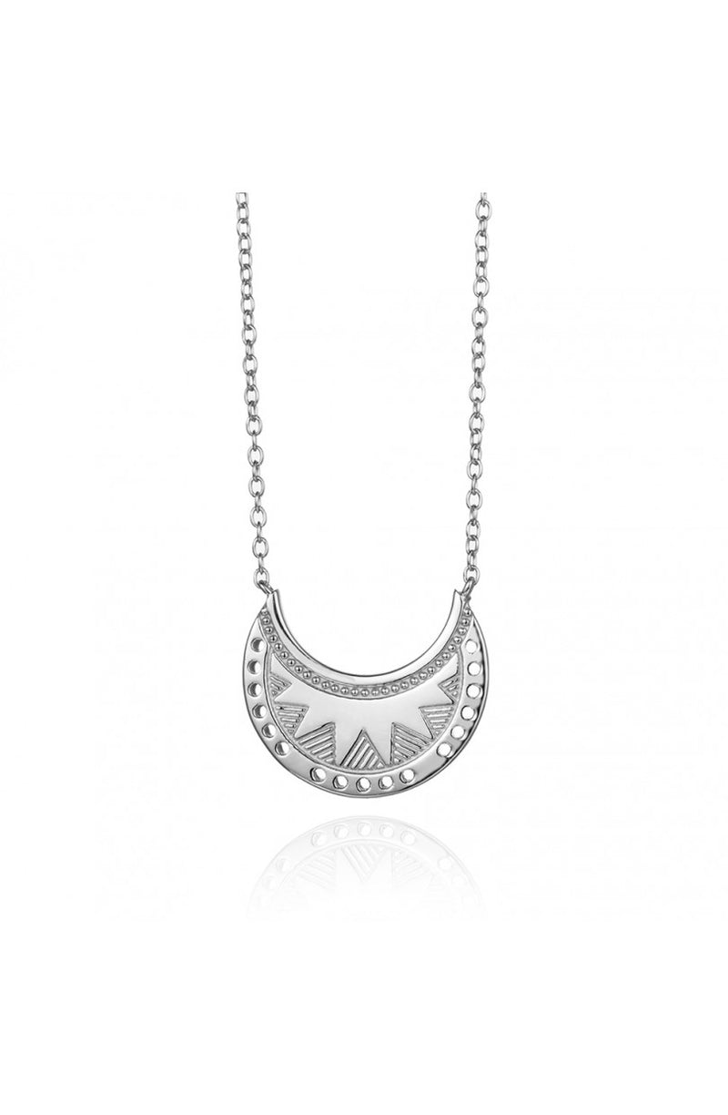 Collier PRECIOVS Essentials motif lune argent - PRECIOVS