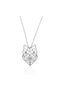 Collier PRECIOVS Essentials avec pendentif origami tigre argent - PRECIOVS