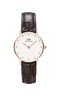 Montre Daniel Wellington Classy York 26mm Rose Gold/Brun - PRECIOVS