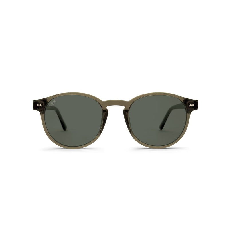 Lunettes de Soleil Kapten & Son Marais Transparent Olive Green - PRECIOVS