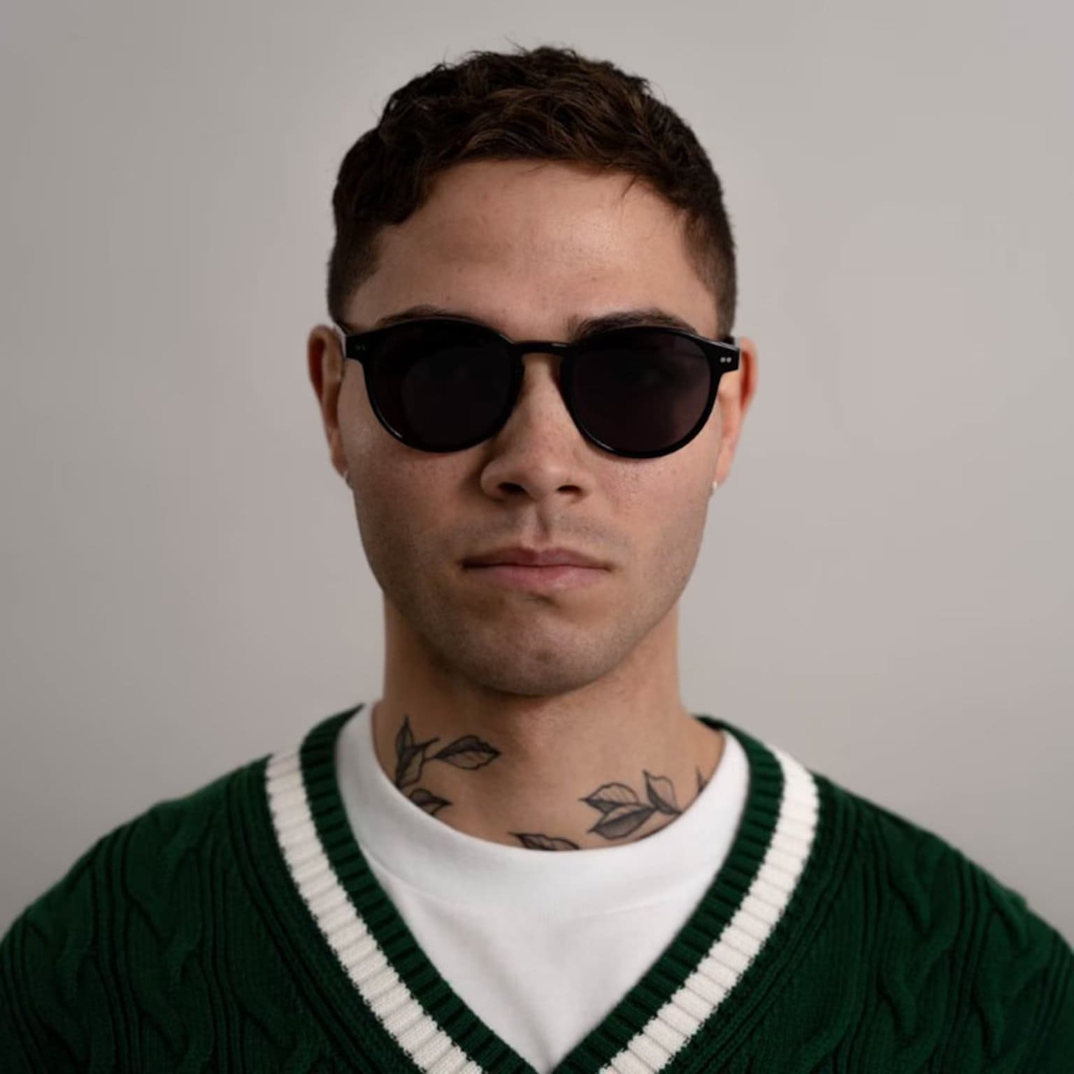 Lunettes de Soleil Kapten & Son Marais Large All Black - PRECIOVS