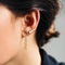 Boucles d'oreilles CLUSE Essentielle Gold Open Hexagons Chain CLJ51009 - PRECIOVS