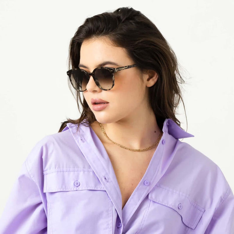 Lunettes de Soleil Kapten & Son Nairobi Crystal Tortoise Brown