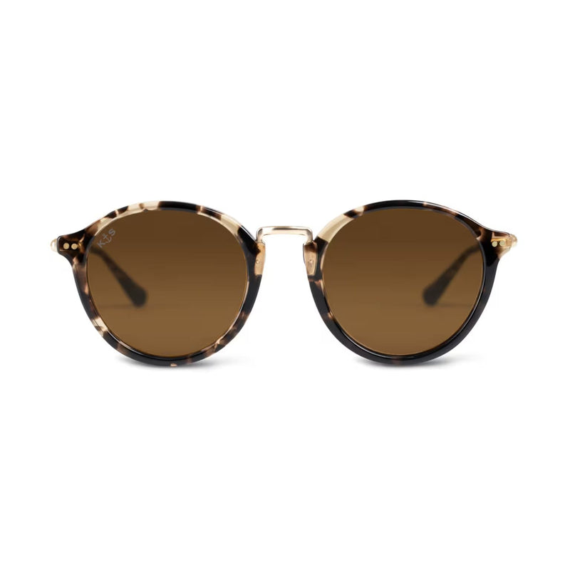 Lunettes de Soleil Kapten & Son Maui Crystal Tortoise Brown - PRECIOVS