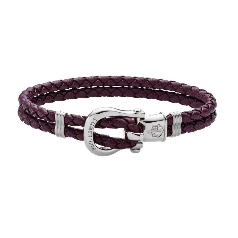 Bracelet Paul Hewitt Ancre PHINITY Acier Inoxydable Dark Mauve - PRECIOVS