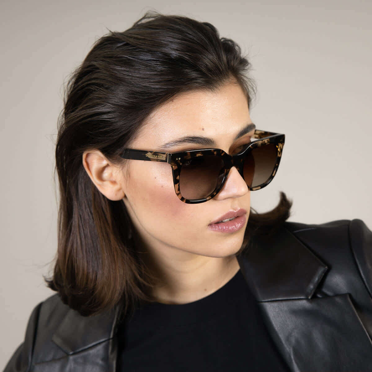Lunettes de Soleil Kapten & Son Florence Crystal Tortoise Brown - PRECIOVS
