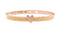 Bracelet Jonc MYA BAY Collection anniversaire Coeur, fil irisé beige JC-FI-04.P - PRECIOVS
