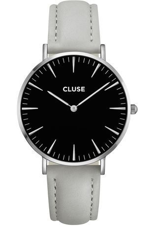 Montre CLUSE La Bohème Boho Chic Silver Black/Grey CL18218 - PRECIOVS