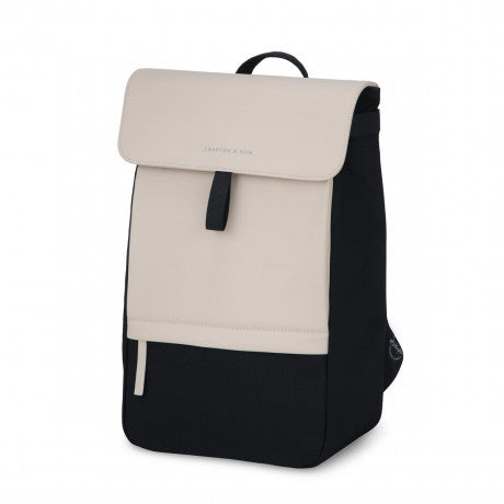 Sac à dos Kapten & Son Fyn Cream Black - PRECIOVS