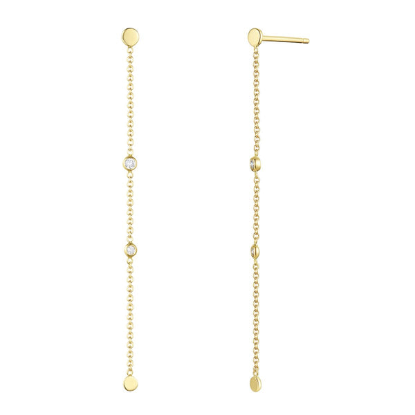 Boucles d'oreilles I.Ma.Gi.N Long June Diamond - PRECIOVS