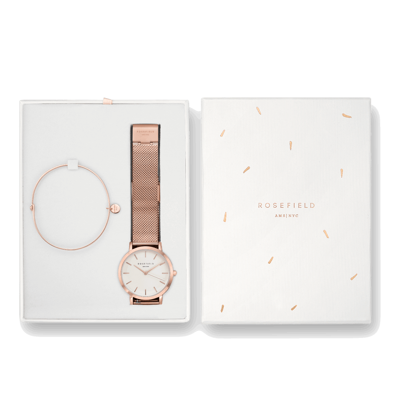 Coffret Rosefield The Mercer Blanc Or Rose + The Wooster Or Rose Medium - PRECIOVS