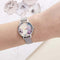 Montre Olivia Burton Glasshouse Grey Lilac Rose Gold & Silver OB16EG104 - PRECIOVS