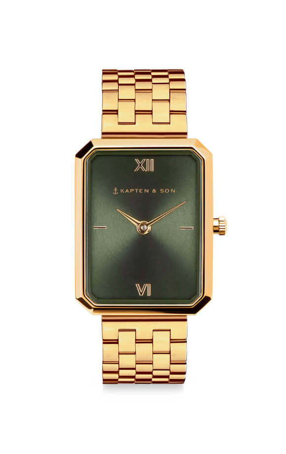 Montre Kapten & Son Grace Gold Green Steel - PRECIOVS