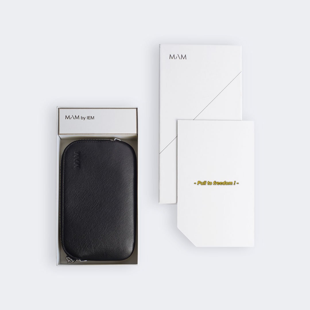 Portefeuille MAM Originals IT'S A BAG 220 Black - PRECIOVS