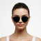 Lunettes de soleil Kapten & Son Fitzroy Matt Black Blue Mirrored KS04-BKM-BMG - PRECIOVS