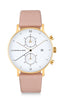 Montre Kapten & Son Chrono Gold Cherry Blossom Leather - PRECIOVS