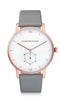 Montre Kapten & Son Heritage Ash Grey Leather - PRECIOVS