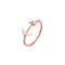 Bague Paul Hewitt Anchor Rope IP Or Rosé - PRECIOVS