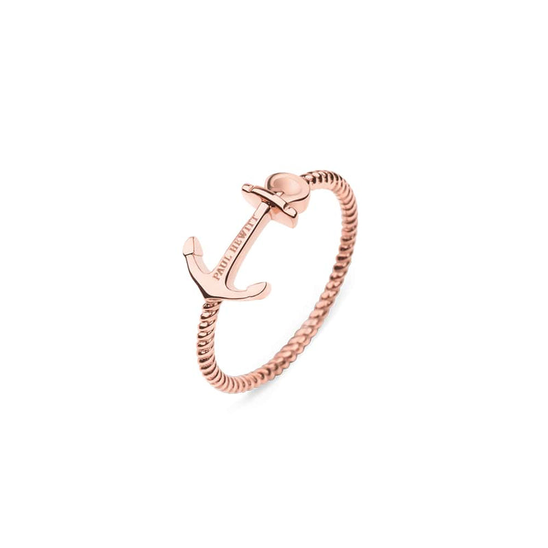 Bague Paul Hewitt Anchor Rope IP Or Rosé - PRECIOVS