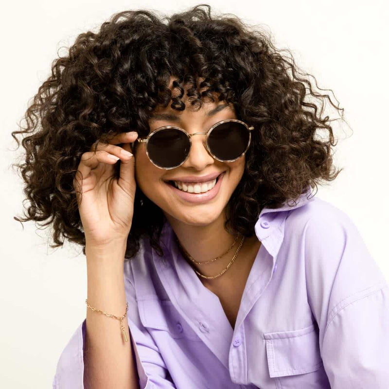 Lunettes de Soleil Kapten & Son Amsterdam Toffee Tortoise Brown - PRECIOVS