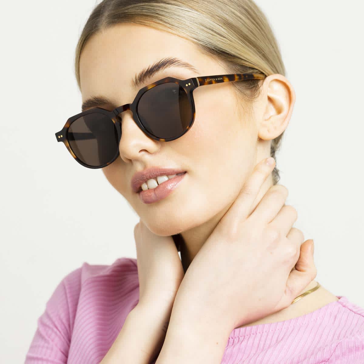 Lunettes de Soleil Kapten & Son Manila Tortoise Brown - PRECIOVS
