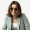 Lunettes de Soleil Kapten & Son Amsterdam Large Transparent Hazel Brown - PRECIOVS
