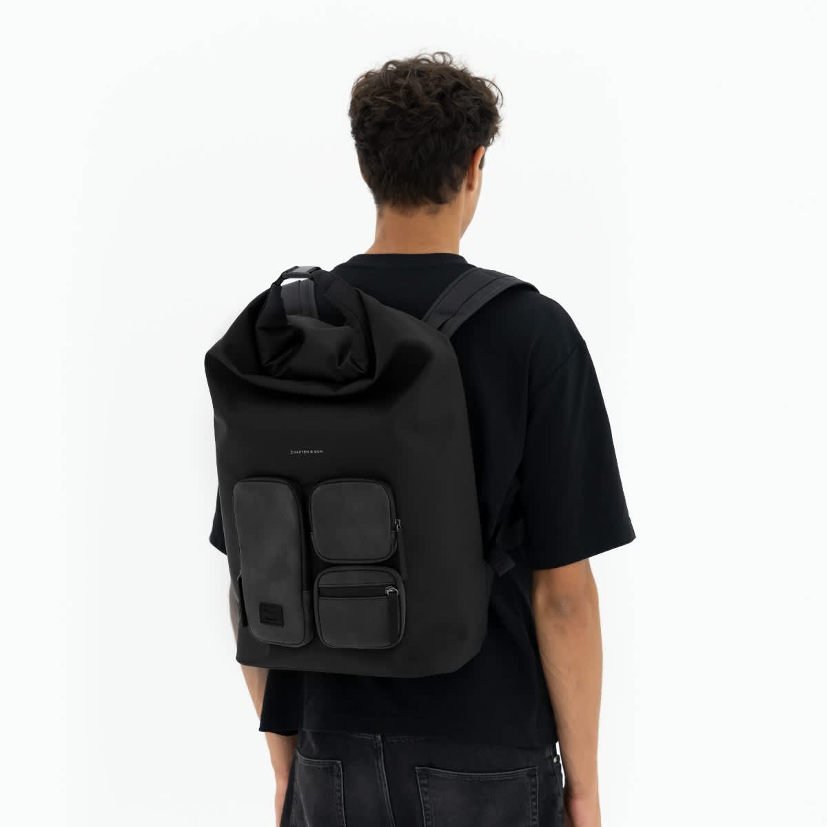 Sac à dos Kapten & Son Tonsberg All Black - PRECIOVS