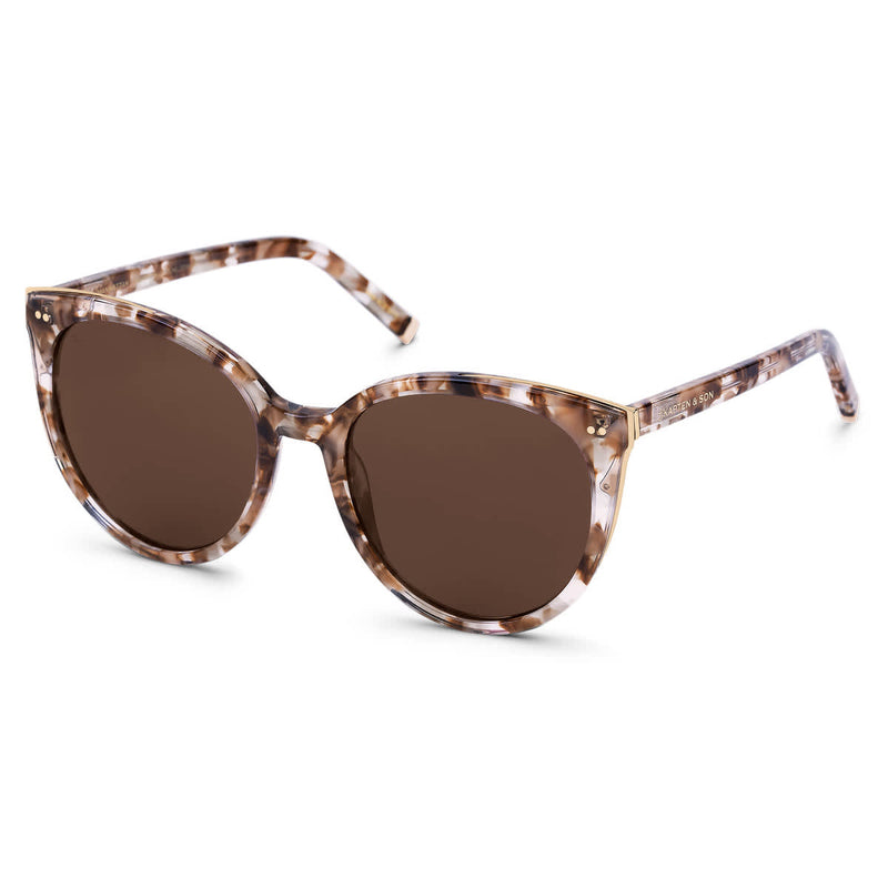 Lunettes de Soleil Kapten & Son Manhattan Toffee Tortoise Brown - PRECIOVS