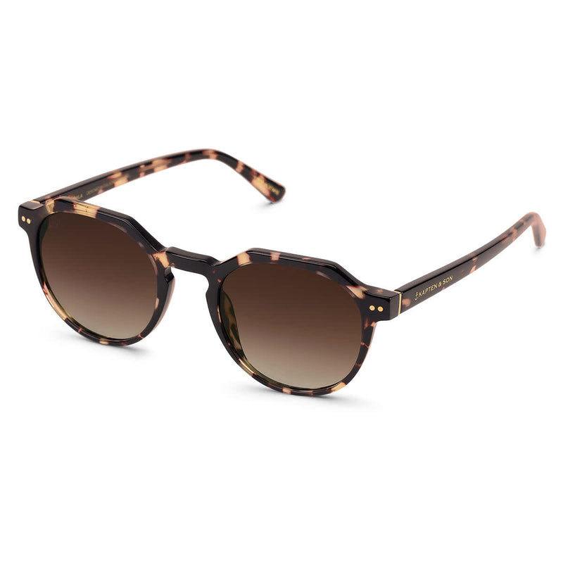 Lunettes de Soleil Kapten & Son Manila Umber Tortoise Brown - PRECIOVS