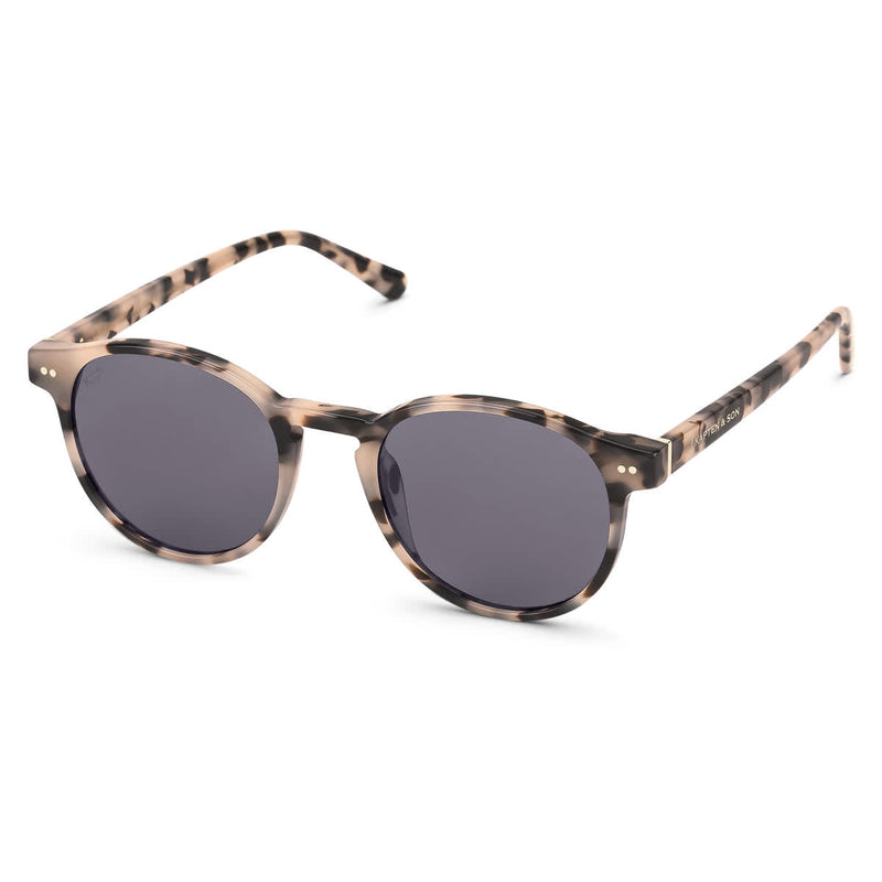 Lunettes de Soleil Kapten & Son Marais Sand Tortoise Black - PRECIOVS