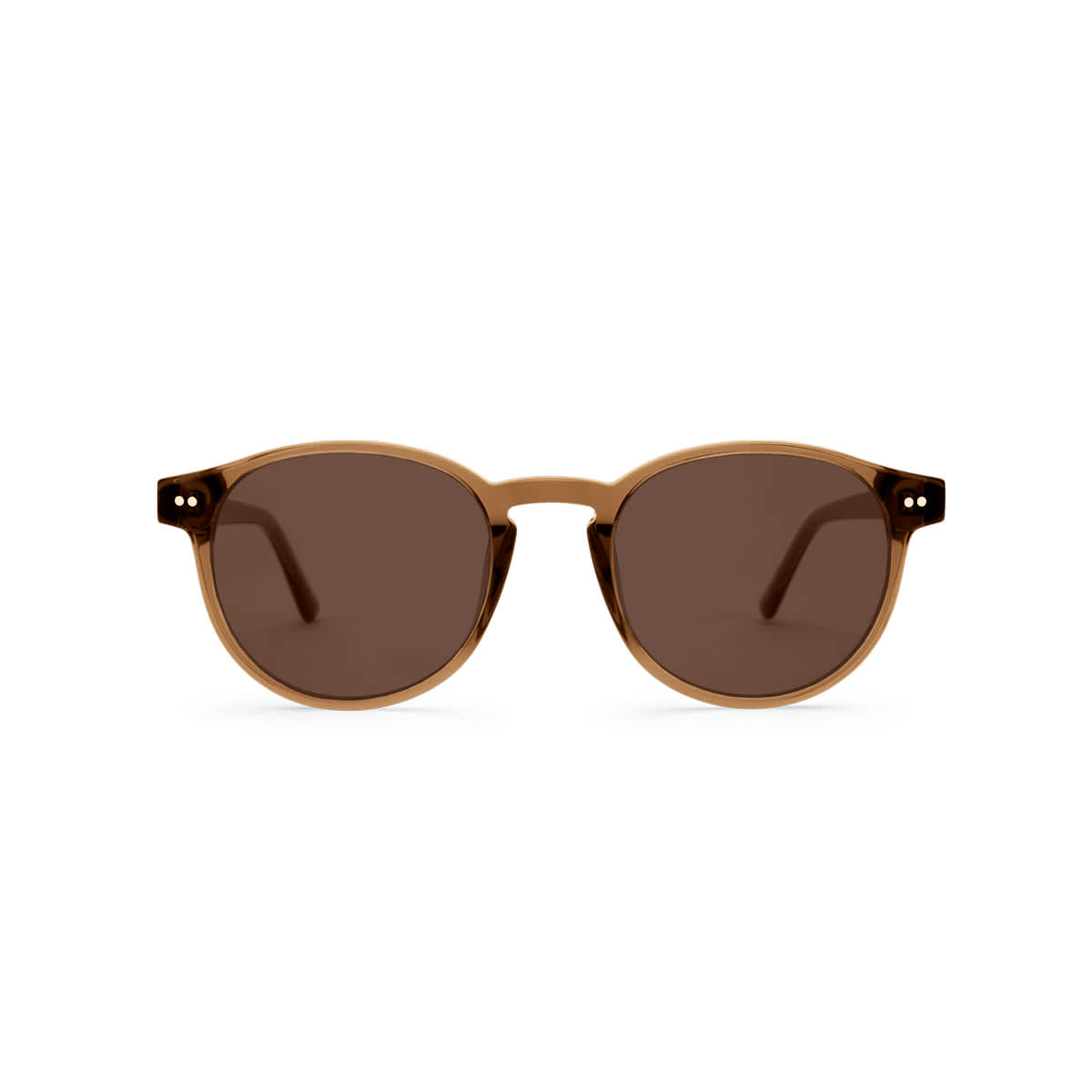 Lunettes de Soleil Kapten & Son Marais Transparent Caramel Brown - PRECIOVS