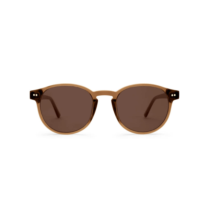 Lunettes de Soleil Kapten & Son Marais Transparent Caramel Brown - PRECIOVS