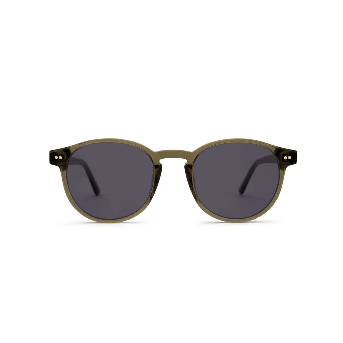 Lunettes de Soleil Kapten & Son Marais Transparent Olive Black - PRECIOVS