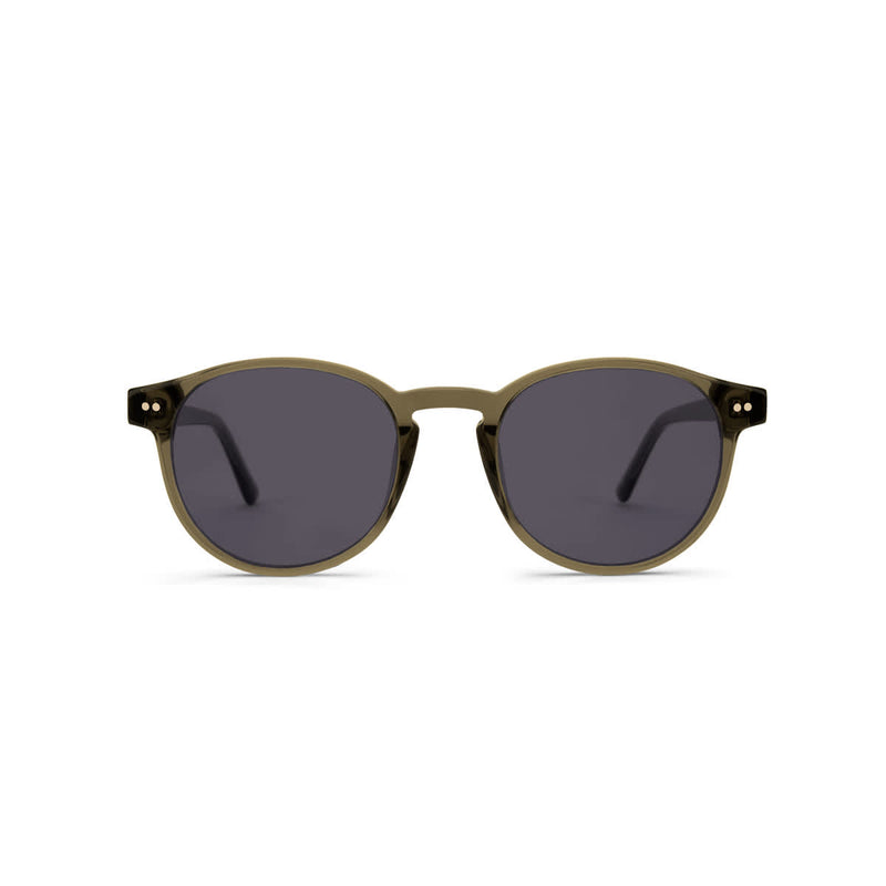 Lunettes de Soleil Kapten & Son Marais Transparent Olive Black - PRECIOVS