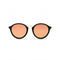 Lunettes de soleil Kapten & Son Maui Matt Black Peach Mirrored - PRECIOVS