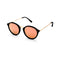 Lunettes de soleil Kapten & Son Maui Matt Black Peach Mirrored - PRECIOVS