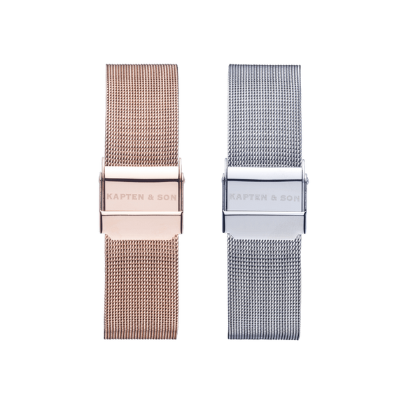 Bracelet Métal Mesh pour Montre Kapten & Son - PRECIOVS