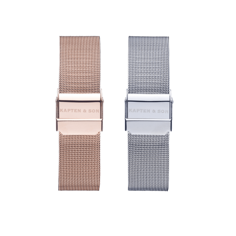 Bracelet Métal Mesh pour Montre Kapten & Son - PRECIOVS