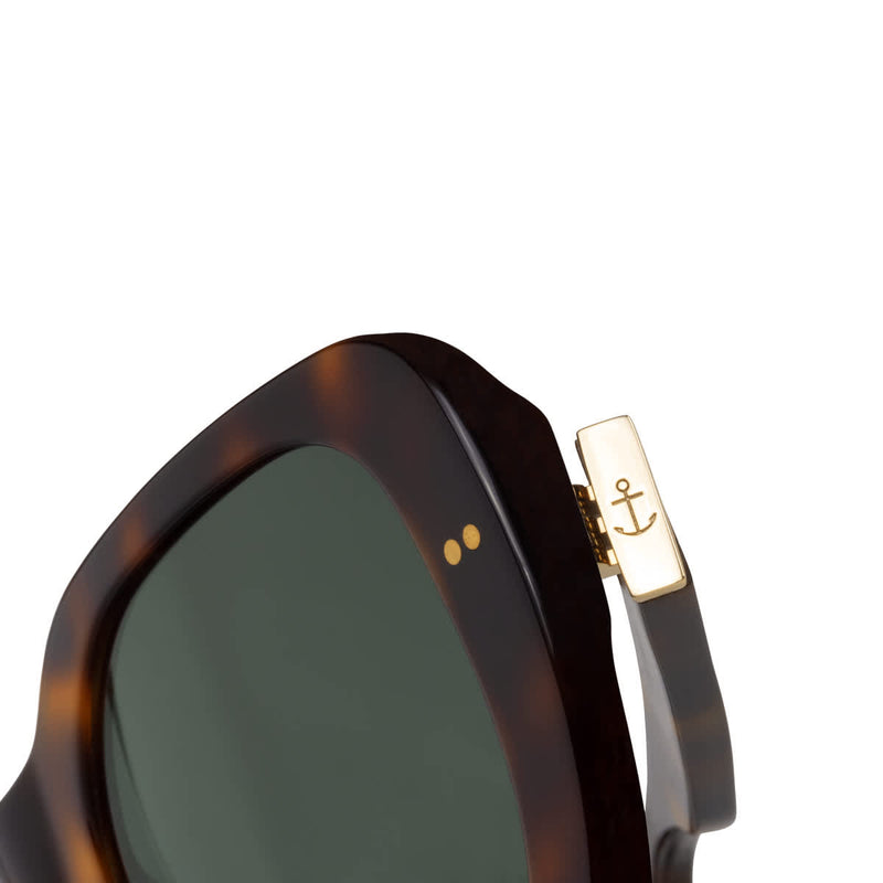 Lunettes de Soleil Kapten & Son Milan Tortoise Green - PRECIOVS
