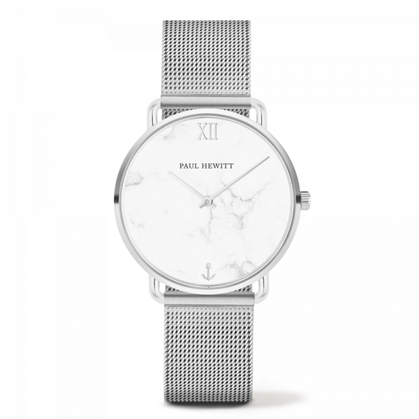 Montre Paul Hewitt Miss Ocean Line Marble Acier Inoxydable Bande Mesh - PRECIOVS