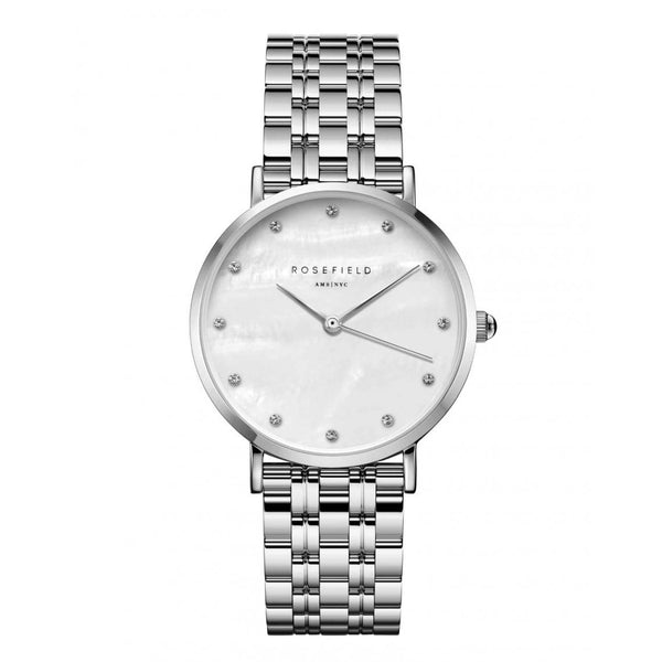 Montre Rosefield The Upper East Side Silver Crystal U32 - PRECIOVS