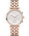 Montre Rosefield GABBY Chrono blanc rose gold NWG-N91 - PRECIOVS