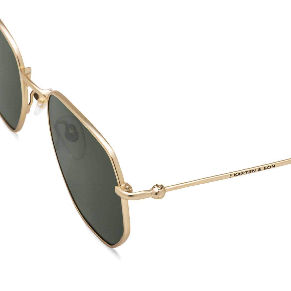 Lunettes de Soleil Kapten & Son Brisbane Gold Green - PRECIOVS