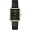 Montre Rosefield The Octagon Noir Sunray Cuir Noir O49 - PRECIOVS