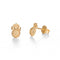 Boucles d'oreilles PRECIOVS Essentials Ananas doré jaune - PRECIOVS