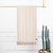 Serviette de plage "turque" Slowtide Pennylane en coton bio - PRECIOVS
