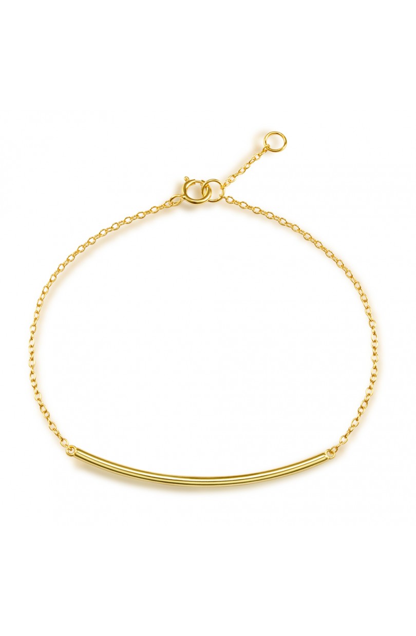 Bracelet PRECIOVS Essentials Tube doré jaune - PRECIOVS