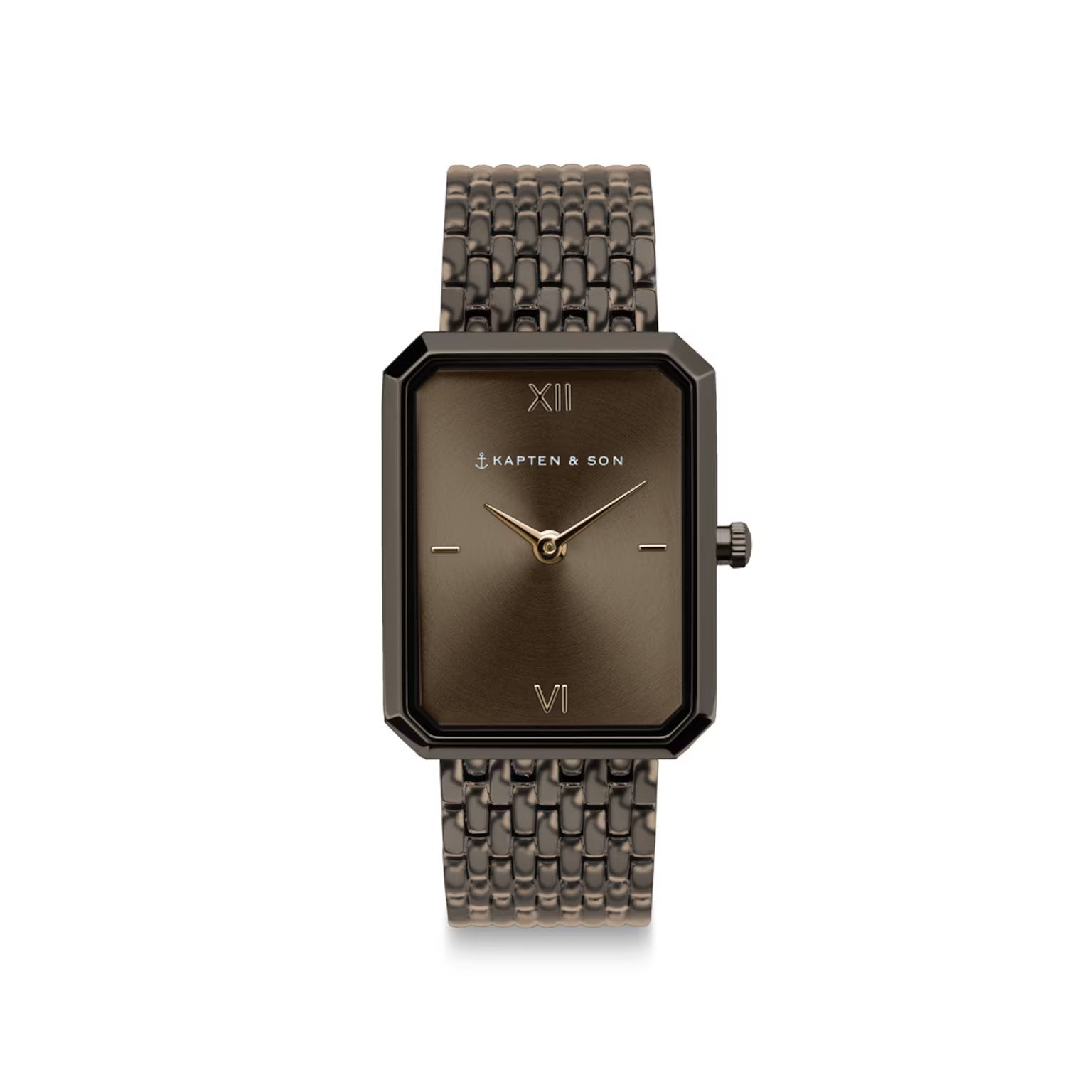 Montre Kapten & Son Grace Brown Woven Steel - PRECIOVS