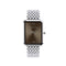 Montre Kapten & Son Grace Silver Brown Woven Steel - PRECIOVS