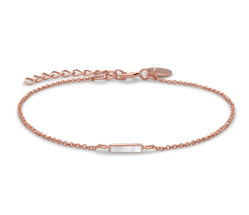Bracelet Rosefield The Mott Rose gold - PRECIOVS